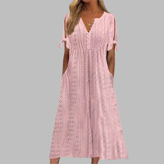 R&B | Elegantes Sommer Boho Midi Kleid