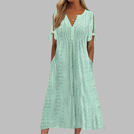 R&B | Elegantes Sommer Boho Midi Kleid