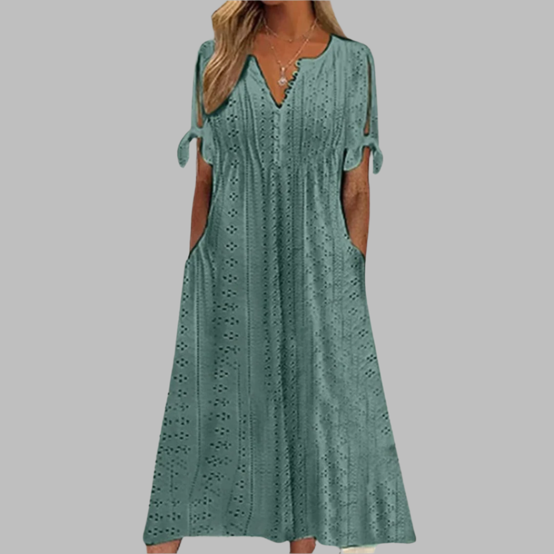 R&B | Elegantes Sommer Boho Midi Kleid