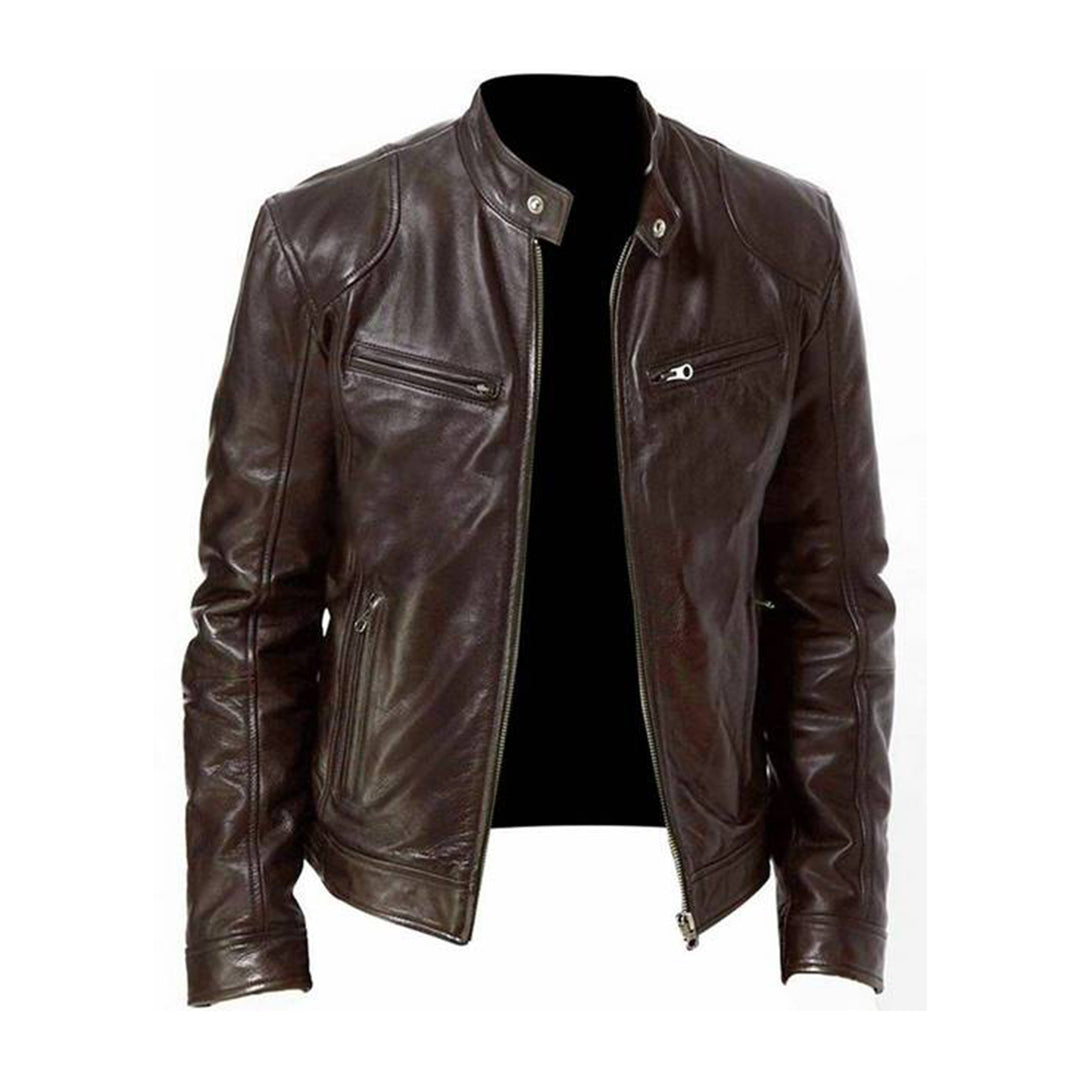 R&B | Elegante Lederjacke Herren
