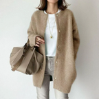 R&B | Lässige Strickjacke mit Langen Ärmeln