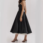 Elegante Partykleid ohne Ärmel für Damen