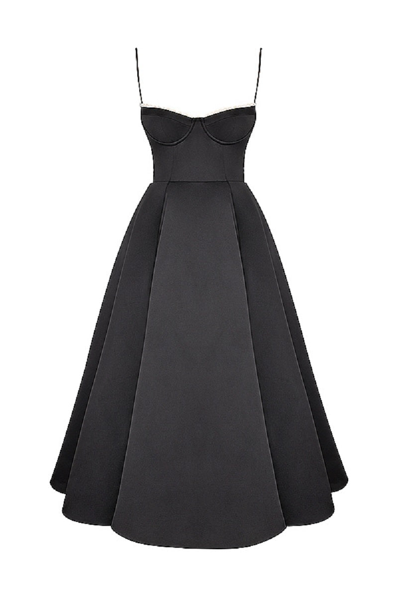 Elegante Partykleid ohne Ärmel für Damen