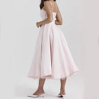 Elegante Partykleid ohne Ärmel für Damen