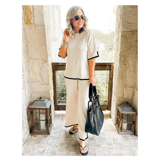 R&B | Zweiteilige Koreanische Outfits Aus Leichtem, Dehnbarem und Weichem Material