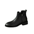 Damen Stiefeletten mit Reißverschluss Modern Kunstleder R&B