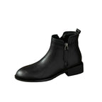 Damen Stiefeletten mit Reißverschluss Modern Kunstleder R&B