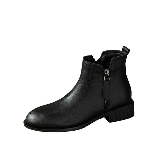 Damen Stiefeletten mit Reißverschluss Modern Kunstleder R&B