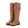 Damen Knöchelhohen Stiefel Wasserdicht Synthetisches Leder für Komfort und Stil R&B