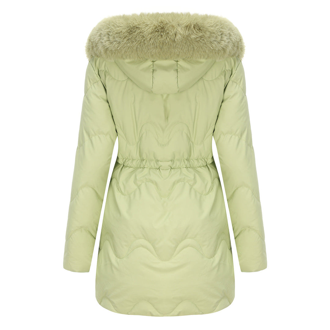 R&B | Winterjacke mit Abnehmbarer Kapuze und Reißverschlüssen