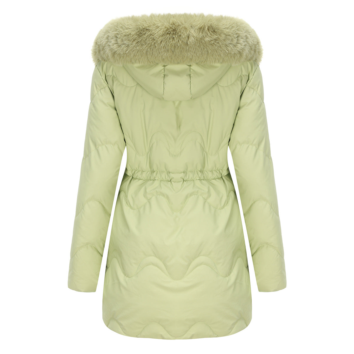 R&B | Winterjacke mit Abnehmbarer Kapuze und Reißverschlüssen