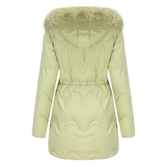 R&B | Winterjacke mit Abnehmbarer Kapuze und Reißverschlüssen