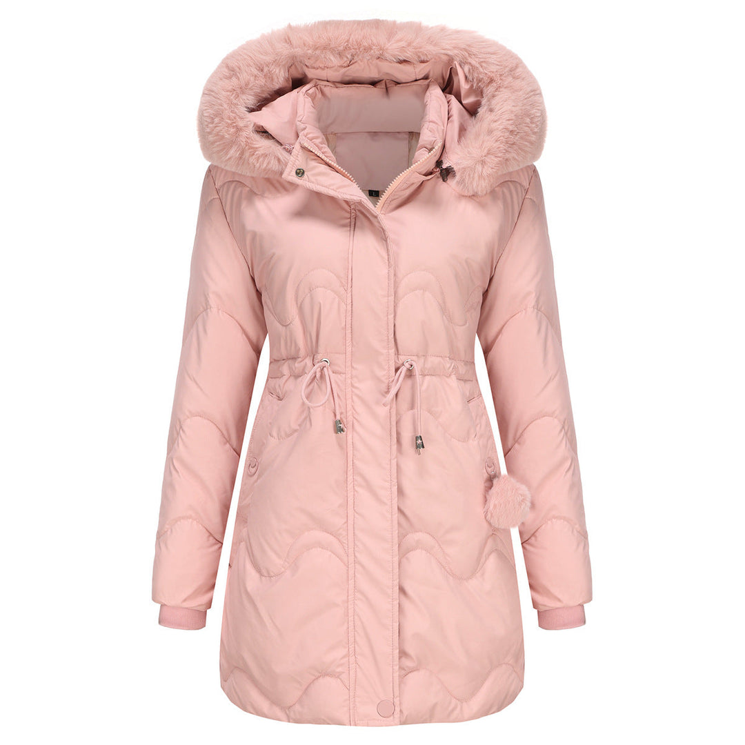 R&B | Winterjacke mit Abnehmbarer Kapuze und Reißverschlüssen