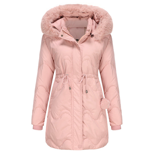 R&B | Winterjacke mit Abnehmbarer Kapuze und Reißverschlüssen