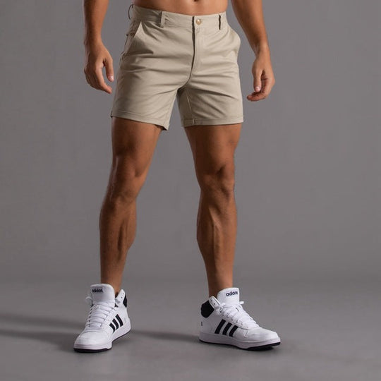 R&B | Klassische Chino-Shorts aus Baumwolle für Herren