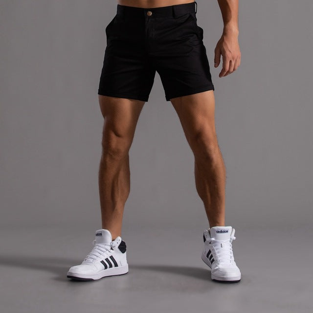 R&B | Klassische Chino-Shorts Aus Baumwolle für Herren