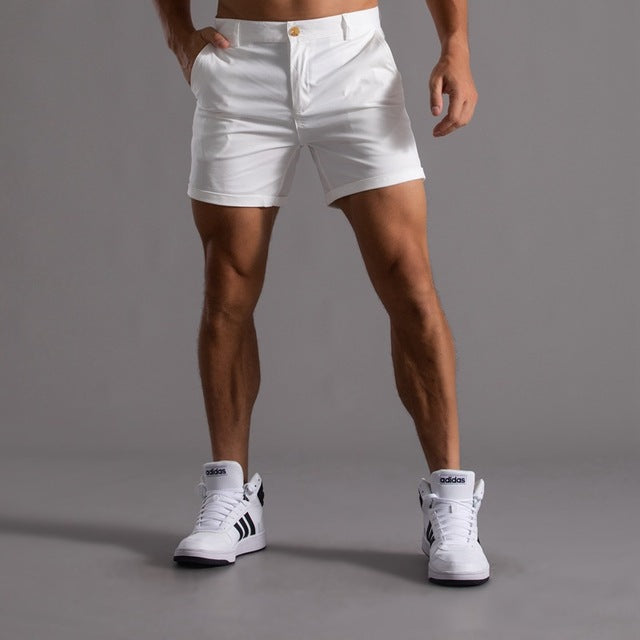 R&B | Klassische Chino-Shorts aus Baumwolle für Herren