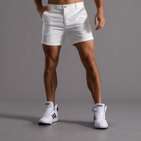 R&B | Klassische Chino-Shorts aus Baumwolle für Herren