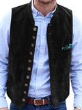 R&B Frostiger Samt Steampunk-Weste