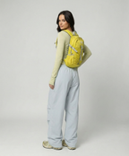 Damen leichte packbare Outdoor-Hose mit weitem Bein elastischem Bund und aufgesetzten Seitentaschen R&B