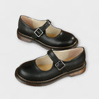 Mary Jane Schuhe - Flache Schuhe mit Schnalle für Frauen R&B