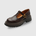 Mary Jane Schuhe - Retro klobige T-Bar Schuhe für Damen R&B