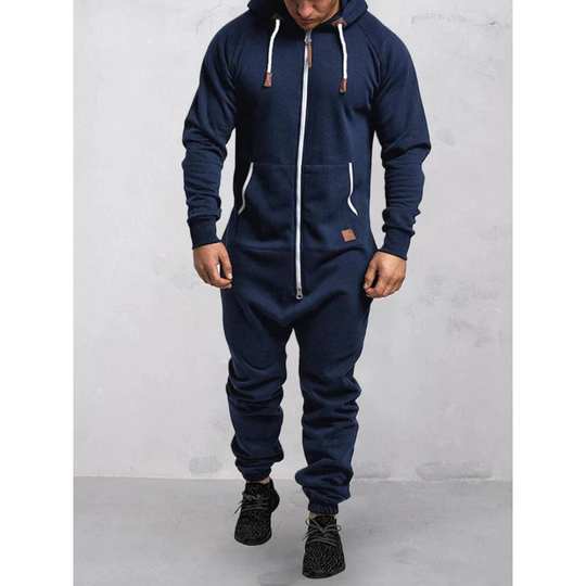 R&B | Plüsch Kapuzenoverall mit Ultimativer Wärme