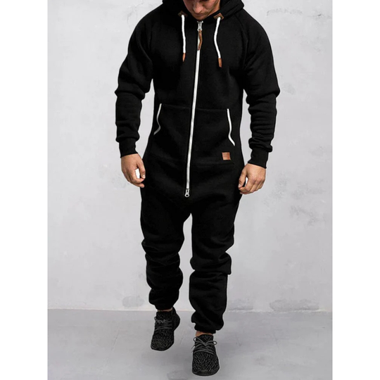 R&B | Plüsch Kapuzenoverall mit Ultimativer Wärme