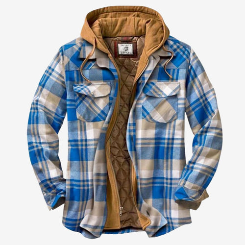 R&B | Modernes Flanell-Jacket mit Entspannter Wärme