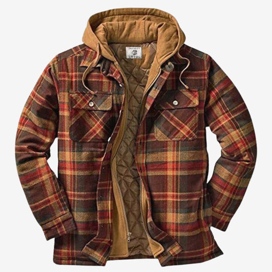 R&B | Modernes Flanell-Jacket mit Entspannter Wärme