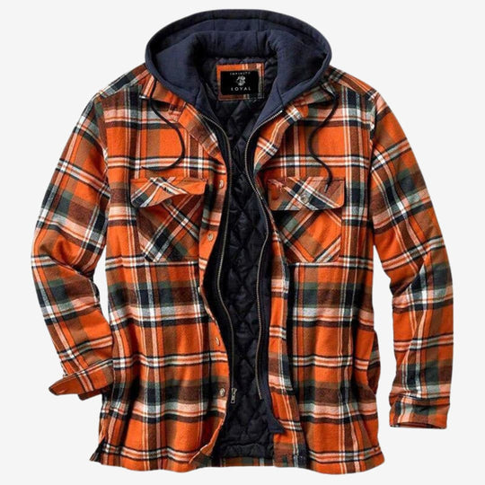 R&B | Modernes Flanell-Jacket mit Entspannter Wärme