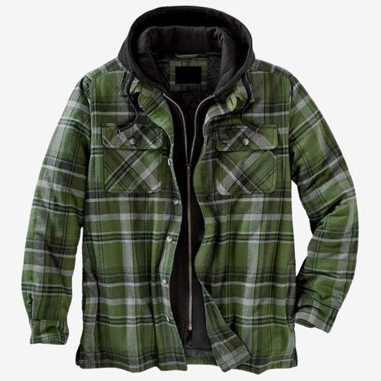 R&B | Modernes Flanell-Jacket mit Entspannter Wärme