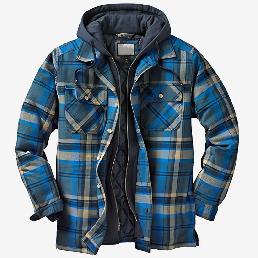 R&B | Modernes Flanell-Jacket mit Entspannter Wärme