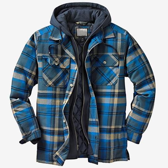 R&B | Modernes Flanell-Jacket mit Entspannter Wärme