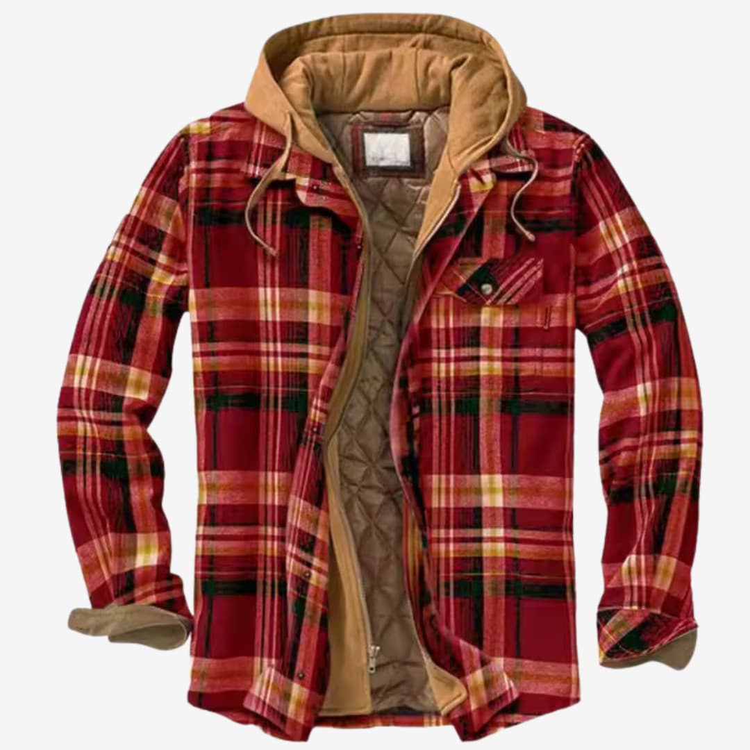 R&B | Modernes Flanell-Jacket mit Entspannter Wärme