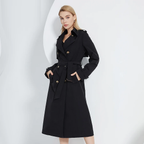 R&B | Parka mit Gürtel - Raffiniert und Zeitlos