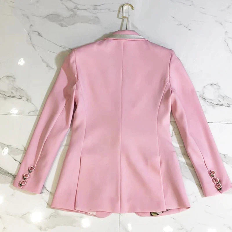 R&B | rosa Blazer Blümig und elegant stilvoll
