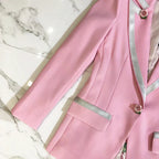 R&B | rosa Blazer Blümig und elegant stilvoll