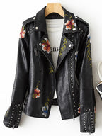 R&B | Leder Bikerjacke - Cool mit Einem Süßen Touch