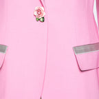 R&B | rosa Blazer Blümig und elegant stilvoll