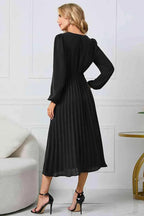 EB Damen Plissee Kleid