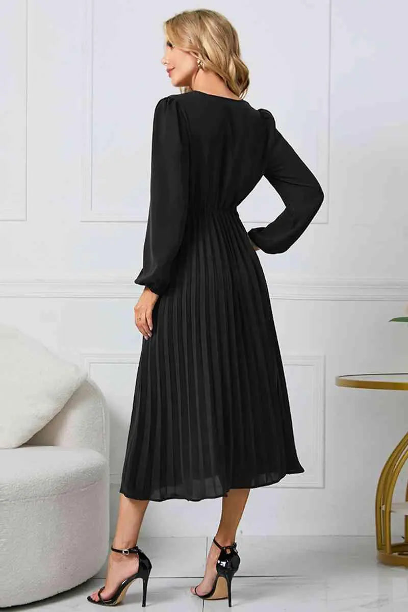 EB Damen Plissee Kleid