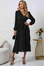 EB Damen Plissee Kleid