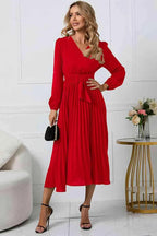 EB Damen Plissee Kleid