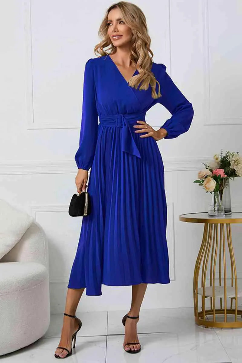 EB Damen Plissee Kleid