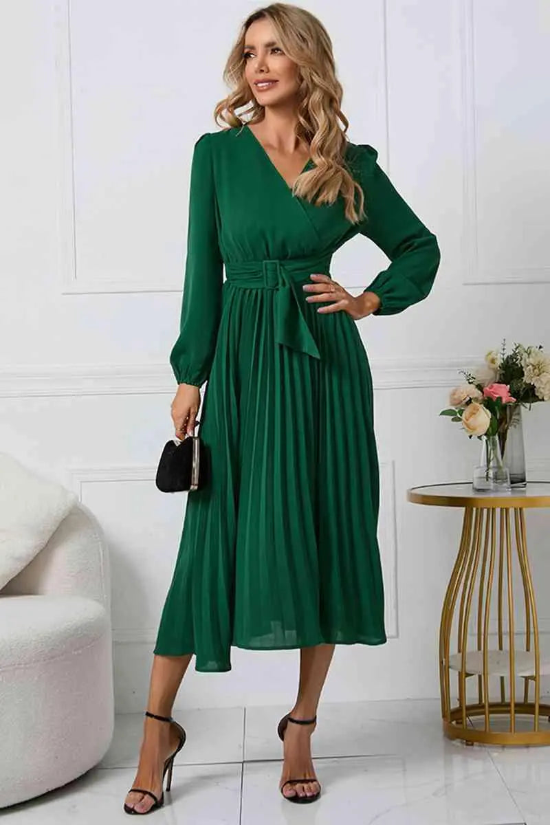 EB Damen Plissee Kleid