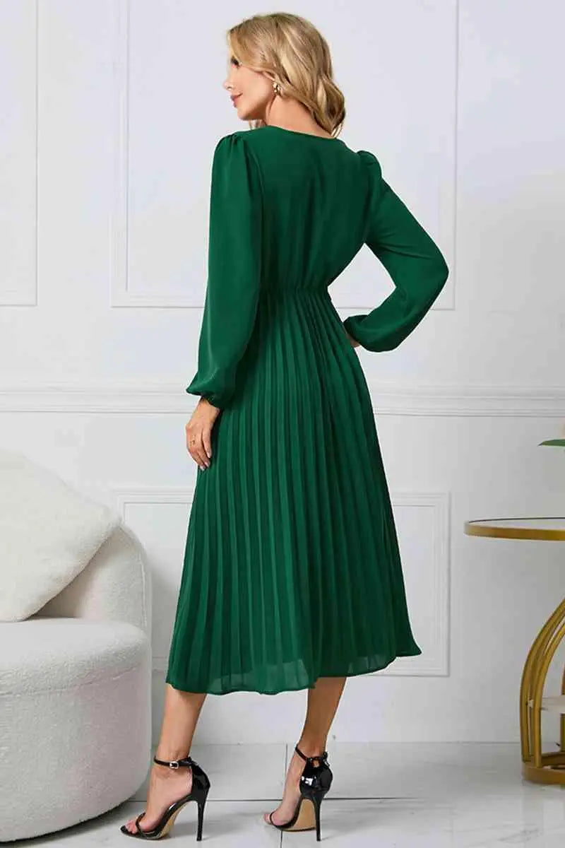 EB Damen Plissee Kleid