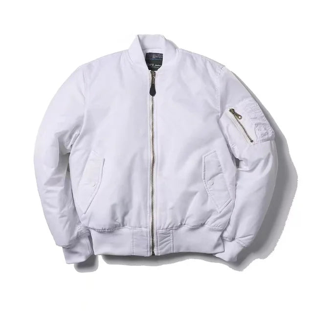R&B Hochwertige Unisex Bomberjacke mit Reißverschluß