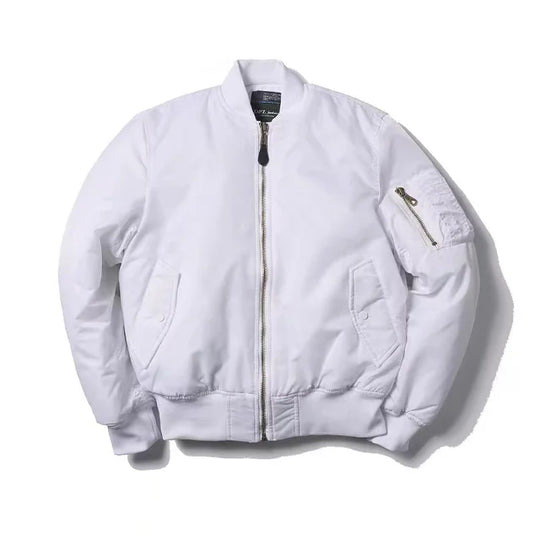 R&B Hochwertige Unisex Bomberjacke mit Reißverschluß