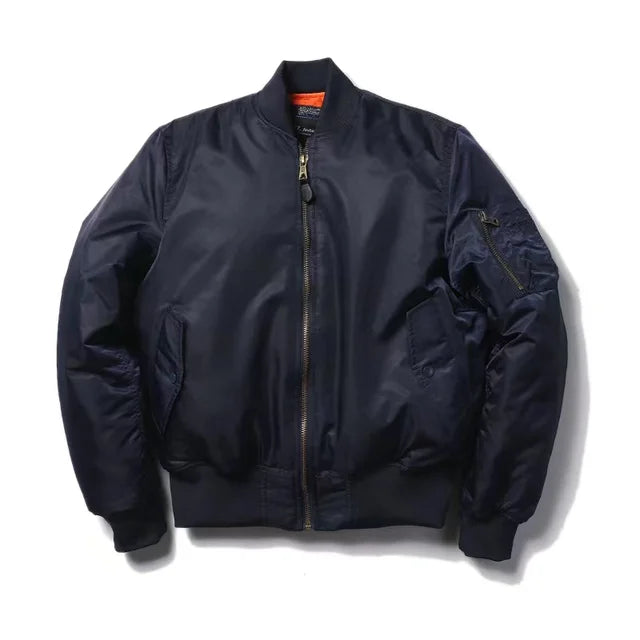 R&B Hochwertige Unisex Bomberjacke mit Reißverschluß